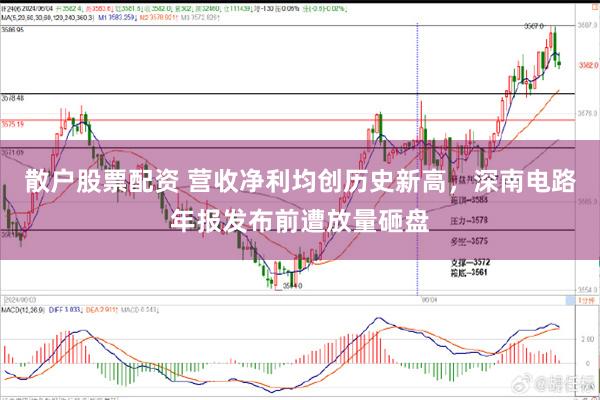 散户股票配资 营收净利均创历史新高，深南电路年报发布前遭放量砸盘